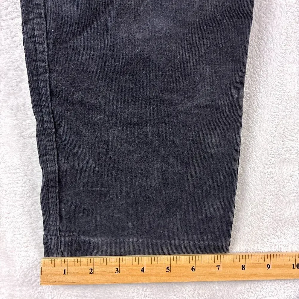 Vuori Pants Mens XL Gray Optimist Corduroy Pull On Jogger Performance Workout